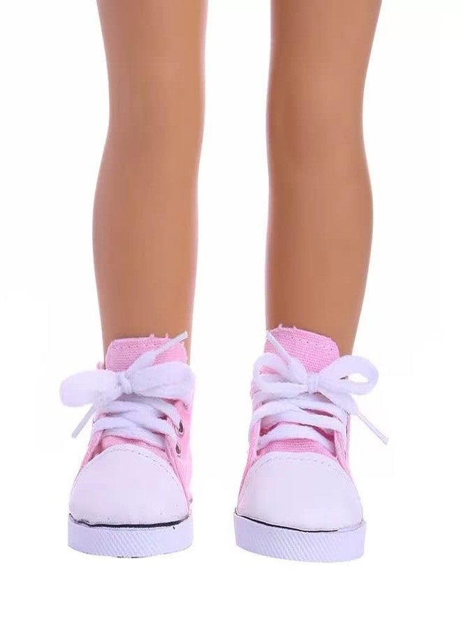 YIJING Doll Accessories,Five Pair 18 Inch America Doll's Shoes,Suitable for 18 inch Doll,Best Gift for Girl - Image 3
