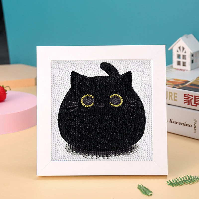 New Cartoon Diamond Painting 5D Diamond Handmade Diy Handmade Full Diamond With Frame Decorative Diamond Painting Wooden Po Frame - Image 5