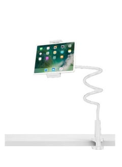 KAKUSIGA 360 ° Free Rotation Flexible Arm Rod Mobile Phone Holder White  - Image 4