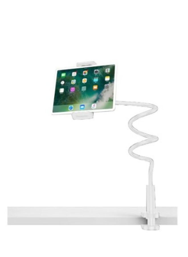 KAKUSIGA - 360 ° Free Rotation Flexible Arm Rod Mobile Phone Holder White - Image 1