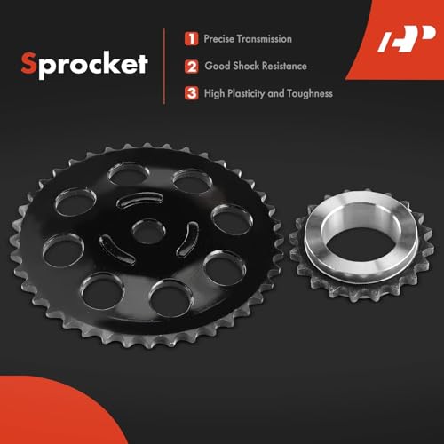 A-Premium طقم سلسلة توقيت المحرك A-Premium مع مشد والمزيد [يتناسب مع DOHC، 4 أسطوانات 1.6 لتر] متوافق مع ميني كوبر [سلسلة R56] 2007-2012، توربو، استبدال# 11314609483، 11317534833، 11317516088، 11217534654 - Image 5