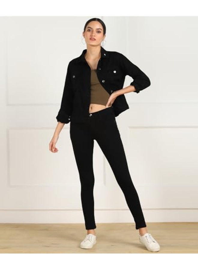 Nifty Women's Cotton Blend Stretchable Mid Rise Jeans - Image 4