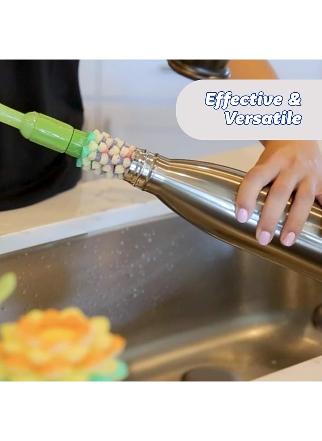 Scrub Daddy - Scrub Daddy Scrub Daisy Dishwand System, Hyacinth Replacement Head - Image 1