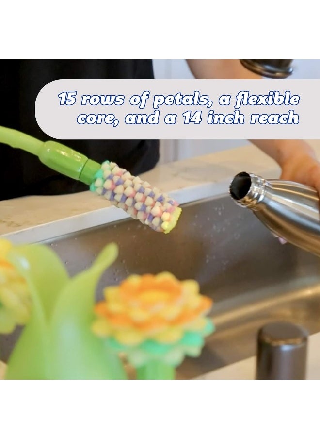 Scrub Daddy - Scrub Daddy Scrub Daisy Dishwand System, Hyacinth Replacement Head - Image 1