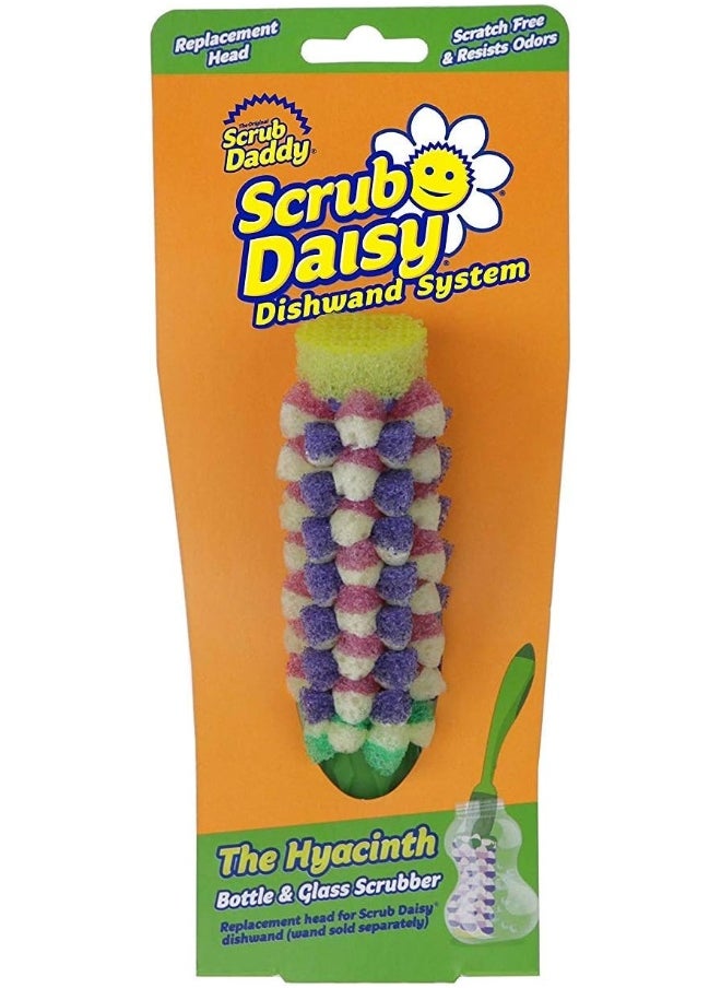 Scrub Daddy - Scrub Daddy Scrub Daisy Dishwand System, Hyacinth Replacement Head - Image 1