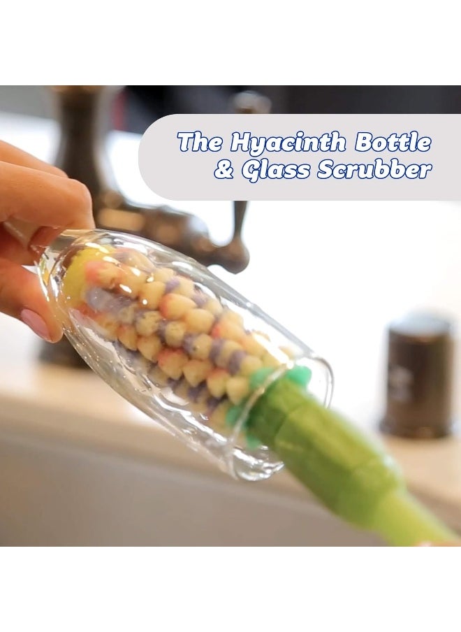 Scrub Daddy - Scrub Daddy Scrub Daisy Dishwand System, Hyacinth Replacement Head - Image 1