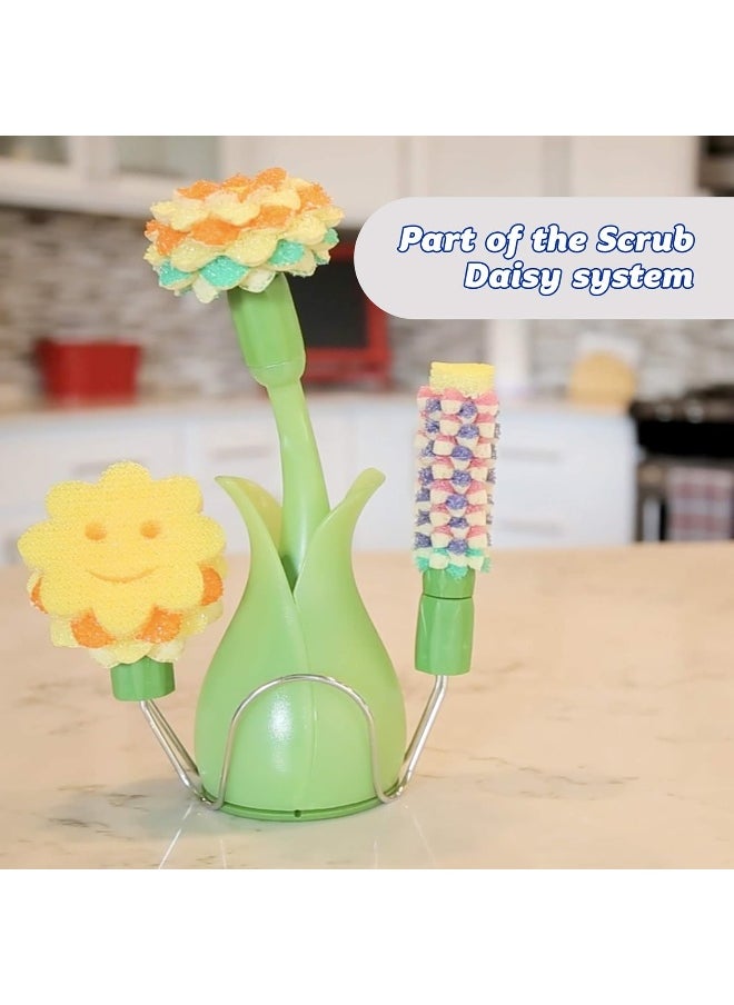 Scrub Daddy - Scrub Daddy Scrub Daisy Dishwand System, Hyacinth Replacement Head - Image 1