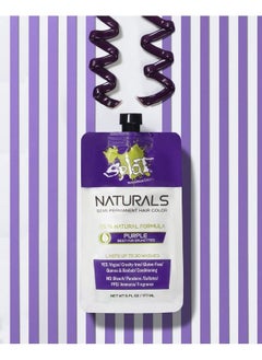 SPLAT Purple Semi Permanent Hair Color 6 Oz  - Image 4