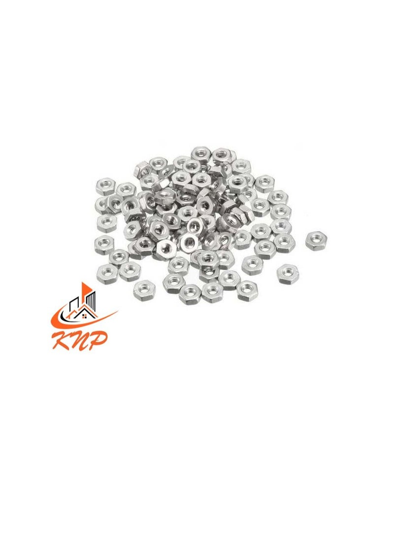 KNP KNP Steel Hexagon Nuts - Pack of 100 (M12) - Image 1