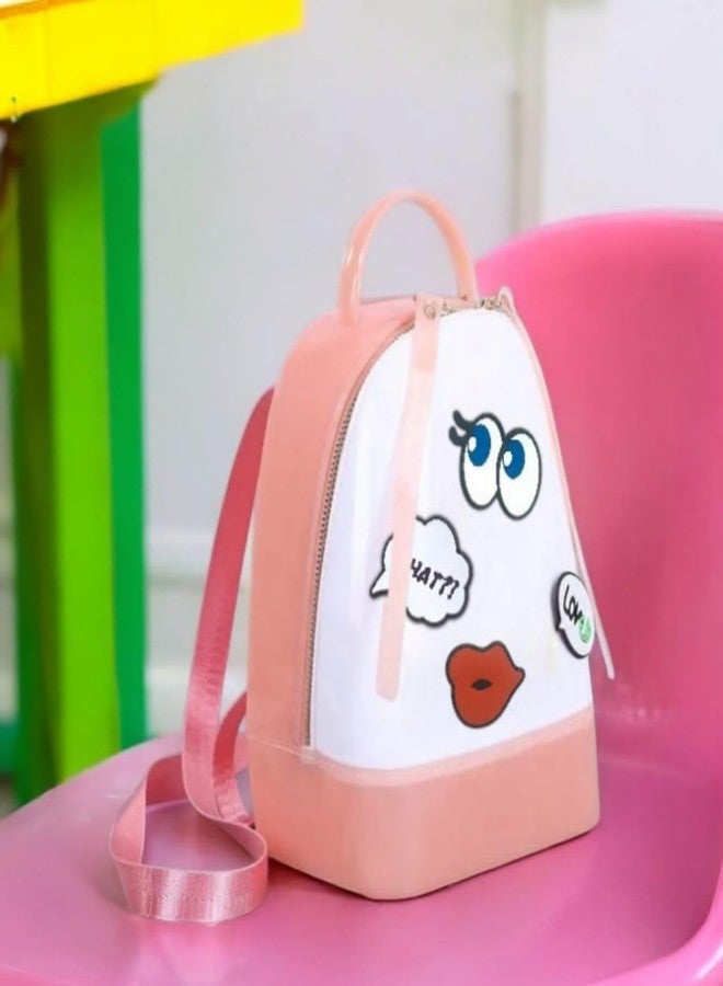 AMANVANI Kids School Bag For Girls (1 Pcs) Cute Mini Backpack Silicone Bag Pouch For Kids, Cartoon Toy Children'S Gifts Girls/Kids Baby School Bag For Kids, Picnic Bag, Tuition Bag - Image 4