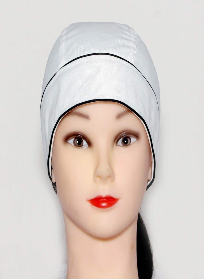 PAROPKAR Cooling Helmet Liner - Do Rag/Dew Rag Skull Cap Beanie for Men - Pirate Hat Bandana & Motorcycle Head Wrap (White) - Image 4