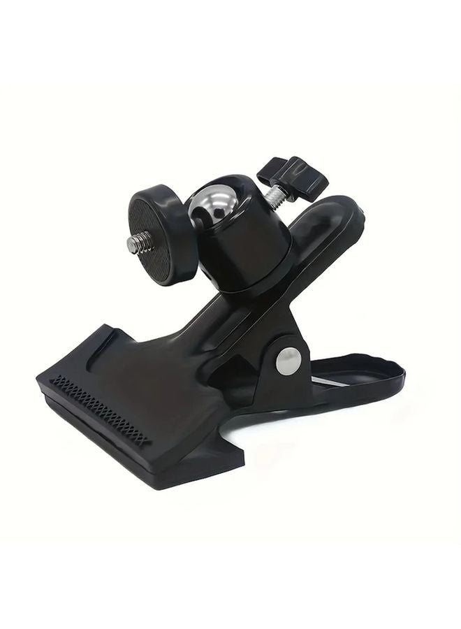 2pcs 360 Rotating Gimbal Clamp Adjustable Arm for Camera Microphone Lighting Mount - Image 3