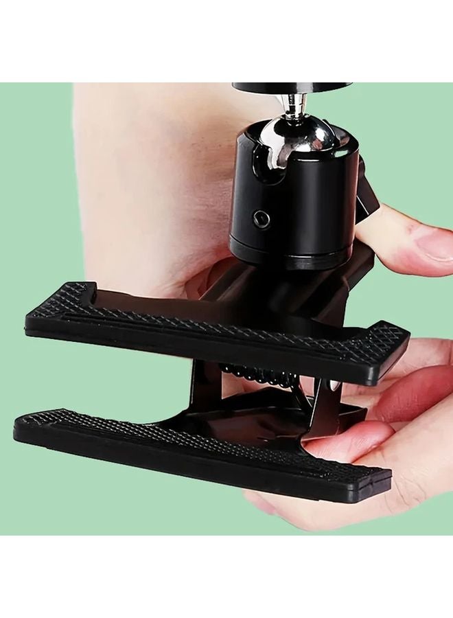 2pcs 360 Rotating Gimbal Clamp Adjustable Arm for Camera Microphone Lighting Mount - Image 5