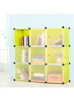 Yellow 9 cube