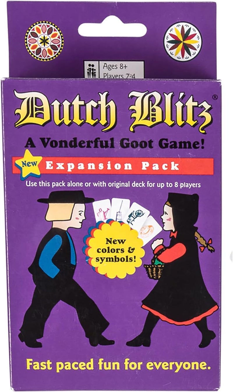 Dutch Blitz: Original and Purple Expansion Combo, Fast Paced Card Game, Fun for Everyone, Great Family Game, Combine Packs to Play with up to 8 Players, for Ages 8 and Up - Image 3