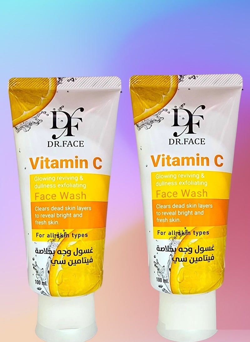دكتور فيس غسول وجة تايلاندي  بخلاصة فيتامين سي مصمم خصيصاً لتوفير تنظيف عميق للبشرة يعمل على القضاء تماماً على بقايا إنسداد المسام ويساعد على التحكم في الزيت الزائد ويجعل بشرتك ناعمة ومشرقة وصافية ورطبة ومنتعشة - Image 1