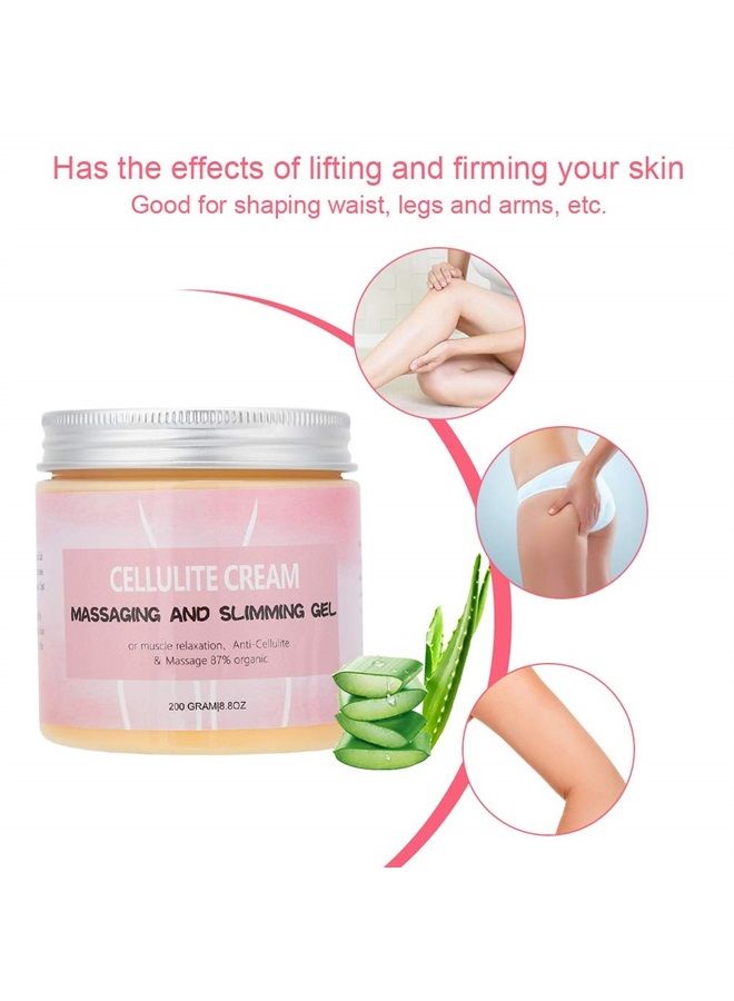 TMISHION 200g Slimming Screme, Cellulite Cream, Massage Slimming Cream Arm Waist Body Weight Loss Tightening Shaping Cream - Image 2