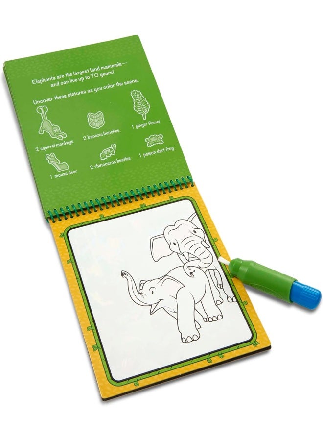 ميليسا آند دوج ميليسا ودوغ ووتر واو الغابة – لوحة قابلة لإعادة الاستخدام تكشف الرسومات بالماء، تحتوي على 4 لوحات ذات طابع الحياة البرية مع قلم قابل لإعادة التعبئة – نشاط إبداعي خالٍ من الفوضى للتعلم واللعب أثناء السفر للأطفال من عمر 3 سنوات فما فوق | SM-6074458 - Image 4