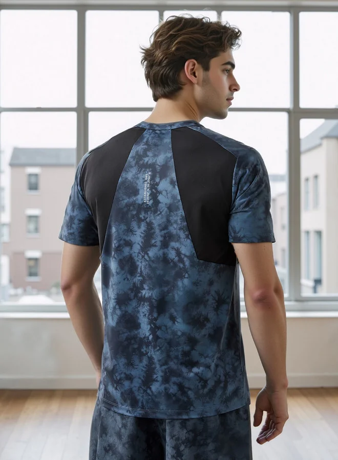 Splash Active  All-Over Print T-shirt for Men | Best Price UAE