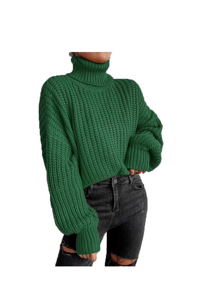 Loquat Casual Fashion Solid Color Sweater