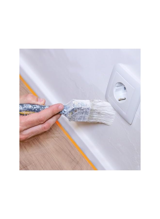 promass 1pack Waterproof Dust-Proof Protective Masking Film with tape,Paint Adhesive Protective Film Roll for Covering Skirting, Cars, Furniture,Carpet,Floor,Bed (2m x 20m) - Image 4