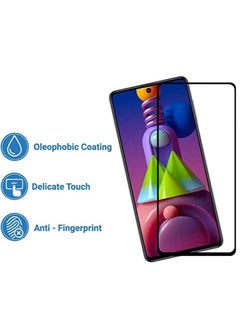 Generic Samsung Galaxy M51 Anti-Glare Privacy Screen Protector Tempered Glass [3D Touch][Case Friendly] Bubble Free  - Image 2