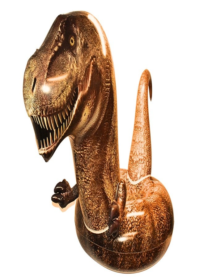 Coconut Float Coconut Outdoor Giant Tyrannosaurus Rex Pool Float - Inflatable T-Rex Ring Float - Durable Long Lasting Pool Float, Beach and Water Toy - Fun Decoration for Pool Parties, Events - Image 2