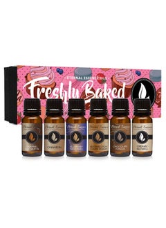 Freshly Baked Premium Fragrance Oils Set Scents Including Blueberry Pancakes Caramel Nut Muffin Butterscotch Cookie Dough Cinnabon Chocolate Fondue Creamy Nutmeg (6 Pack) - pzsku/ZA46BA131F9CD87B66040Z/45/_/1721906607/44d8142b-652f-4c0e-8c37-295ad34b9c17