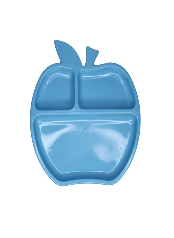 بوكسو طبق مقسم من BOXO Apple Shape مكون من 3 أقسام هدية للأطفال من Navratri Kanya Pujan - 12 طبق - Image 3