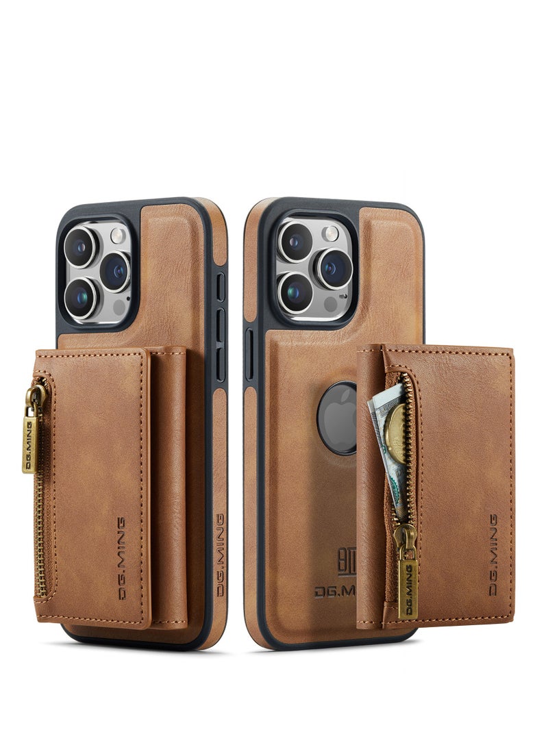 General iPhone 15Pro Max/15 Pro/15 Plus/15 Case, Faux Leather [RFID Blocking] 2-in-1 Detachable Phone Case with Card Holder Slot  - Image 1