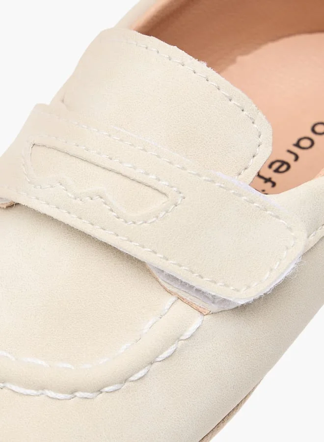 بيرفيت Boys Stitch Detail Shoes with Hook and Loop Closure