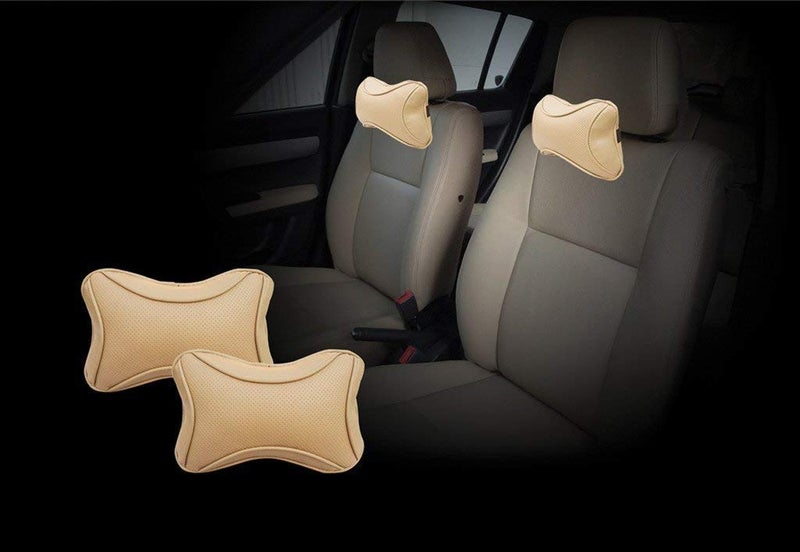 SEVAM Multipurpose Car Travel Neck and Head-Rest Support Polycotton Pillow Cushion - Image 4