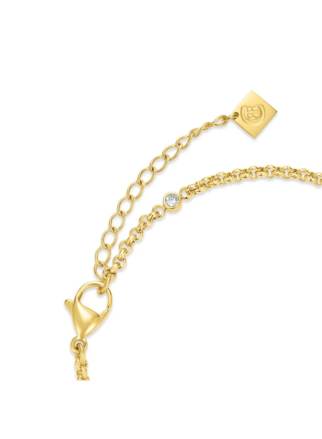 CERRUTI 1881 Alessia Gold Plated Crystals Bracelet for Women