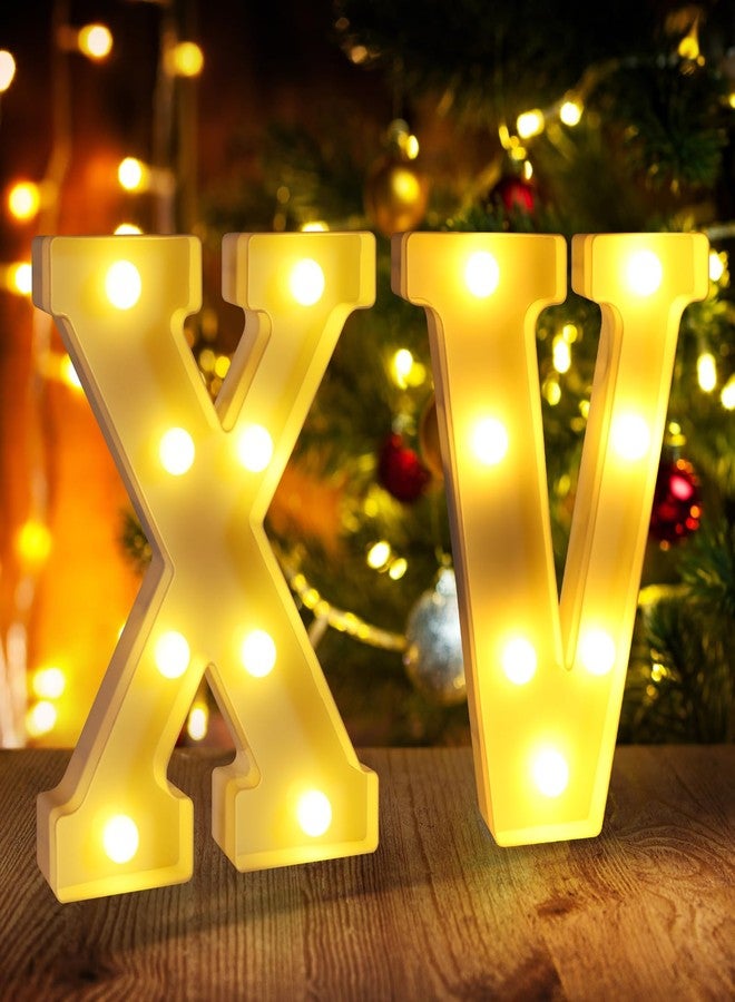 Funsky Marquee Numbers 15th Birthday Decorations For Girls Boys,XV Light Up Letters Quinceanera Decorations,Mis XV Decoracion Para Quinceañera,Centros De Mesa De 15 Años,Arreglos De Mesa Para 15 Años - Image 1