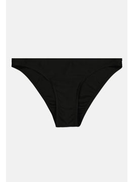 adidas Originals Women Brand Logo Bikini Bottom, Black  - Image 1