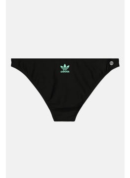 adidas Originals Women Brand Logo Bikini Bottom, Black  - Image 2