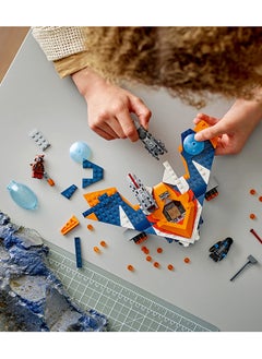 LEGO 76278 مارفل صاروخ طائر الحرب ضد رونان، لعبة سفينة فضاء للبناء للأبطال الخارقين للأطفال، هدية من حراس المجرة للأولاد والبنات من عمر 8 سنوات وما فوق (290 قطعة)  - Image 4
