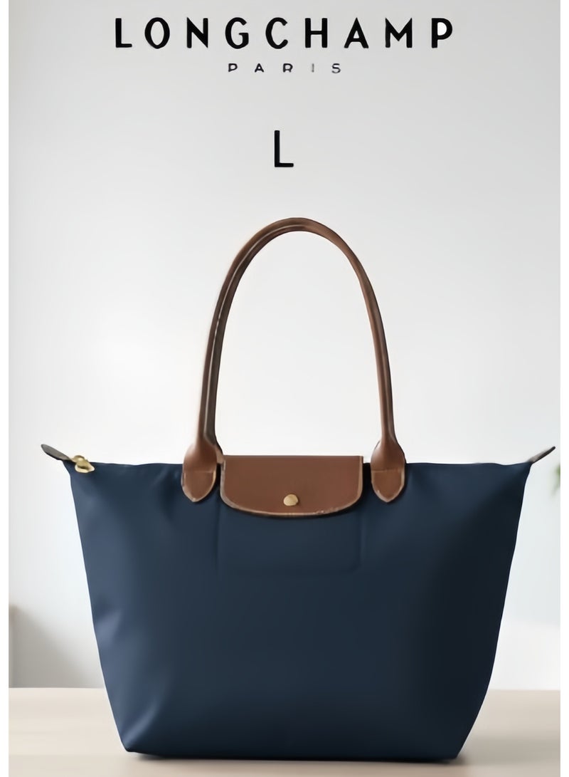 Longchamp Le Pliage Original Large Navy Camping Bag for Women L1899089P68 - Image 1