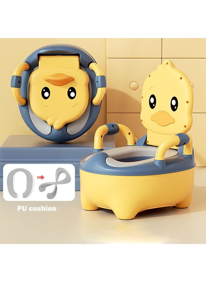 Arabest - Potty Training Toilet,Realistic Potty Training Seat,Toddler Potty Chair with Soft PU Seat Removable Potty Pot Toilet,Suitable For Children 1 to 7 Years Old - Image 1