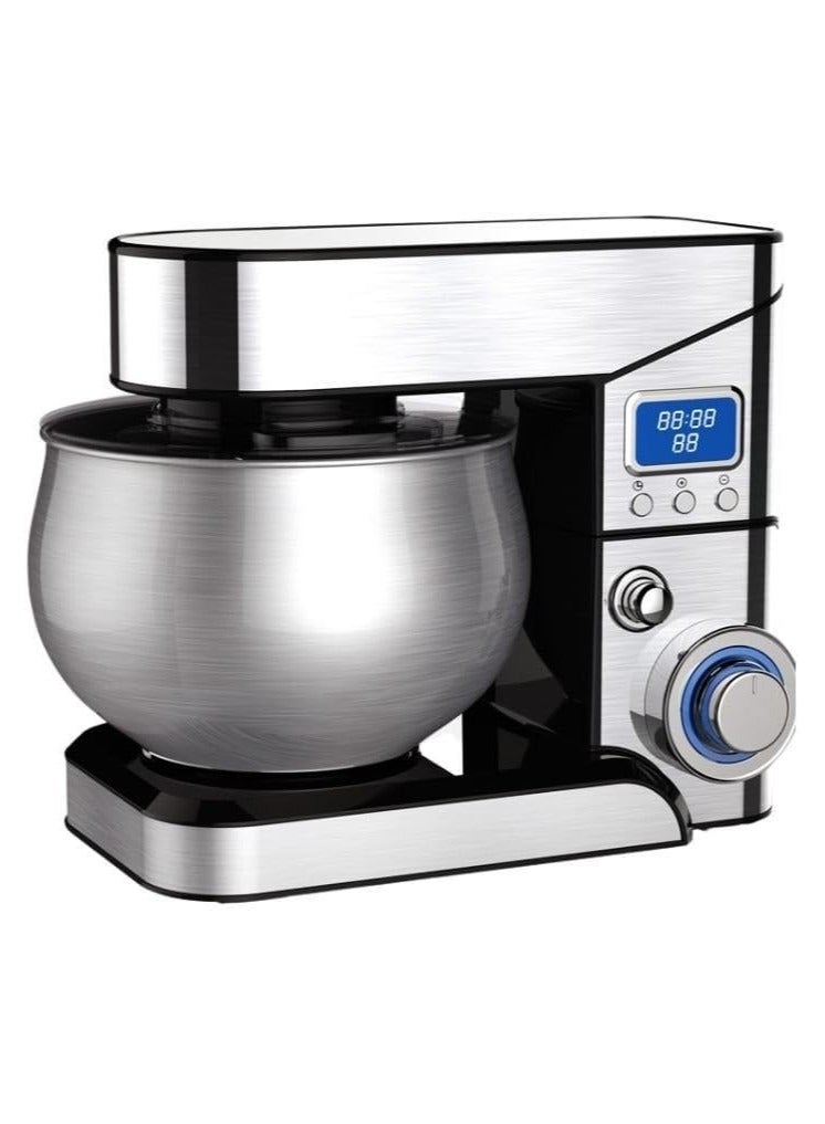 sokany Sokany SC-623e 2000W Digital 6 Speed Dough Blender Knead, 10L, Cake Electric Kitchen Food Mixer with 304 Stainless steel bowl, Beater, Dough Hook, Whisk for Baking. 