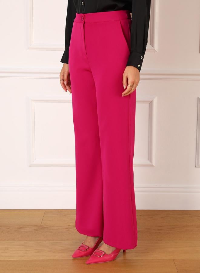 رفقة من مودانيسا بنطلون واسع عالي الخصر من رفقة مودانيسا - Image 5