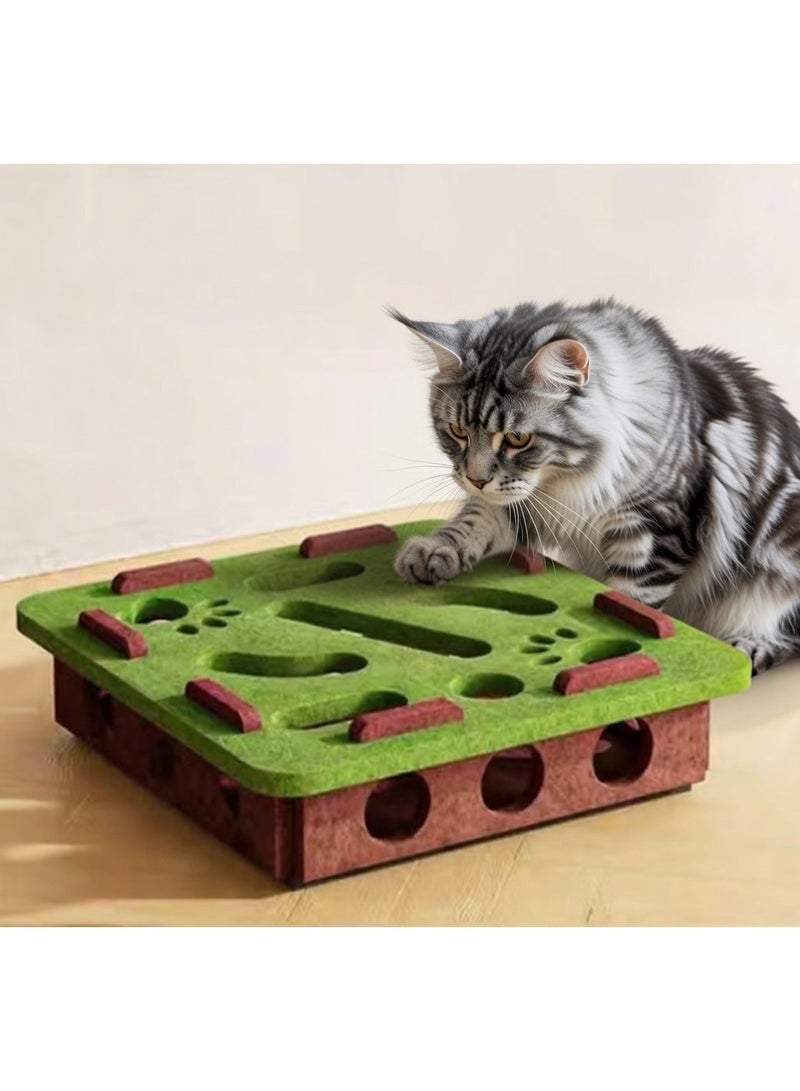 Interactive Felt Maze Box with Scratching Surface - Image 3
