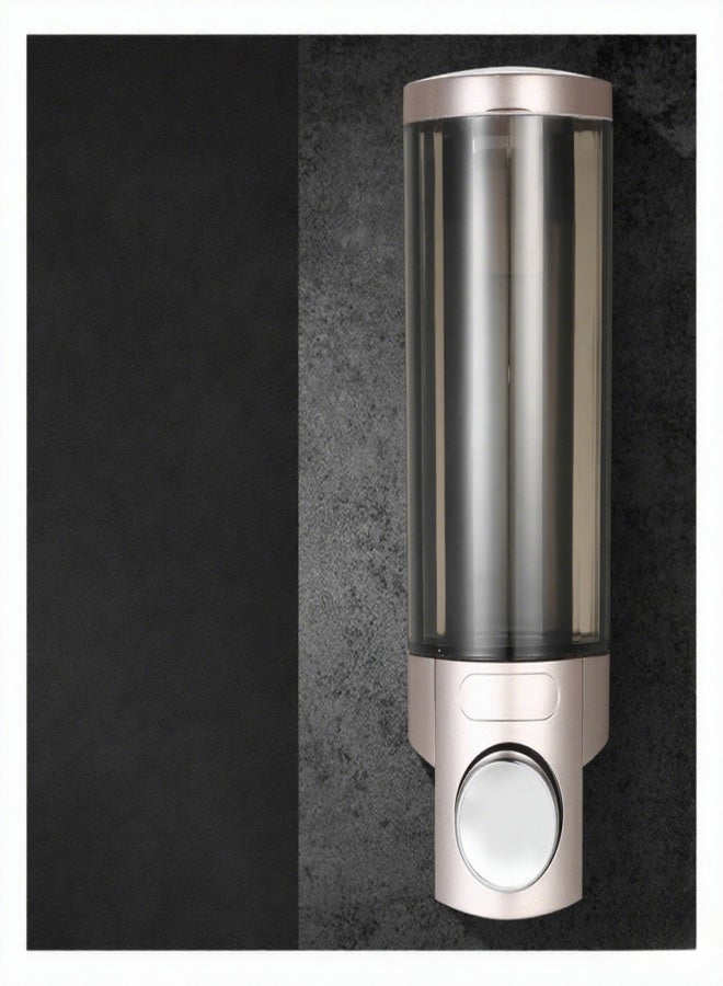 CHUANGDIAN 300ml Wall-mounted Single Bottle Manual Soap Dispenser Shampoo Box Soap Dispenser& Holder Toilet Hand Washing Liquid Shampoo Shower Gel Dispenser - Image 4