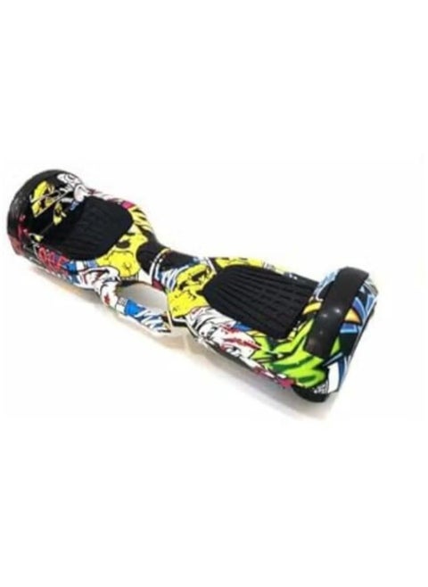 6.5-Inch Hoverboard, Bluetooth Speaker, Dual Powerful Motors, LED Lights, Self-Balancing Electric Scooter, Smart Balance Board (Multicolor).