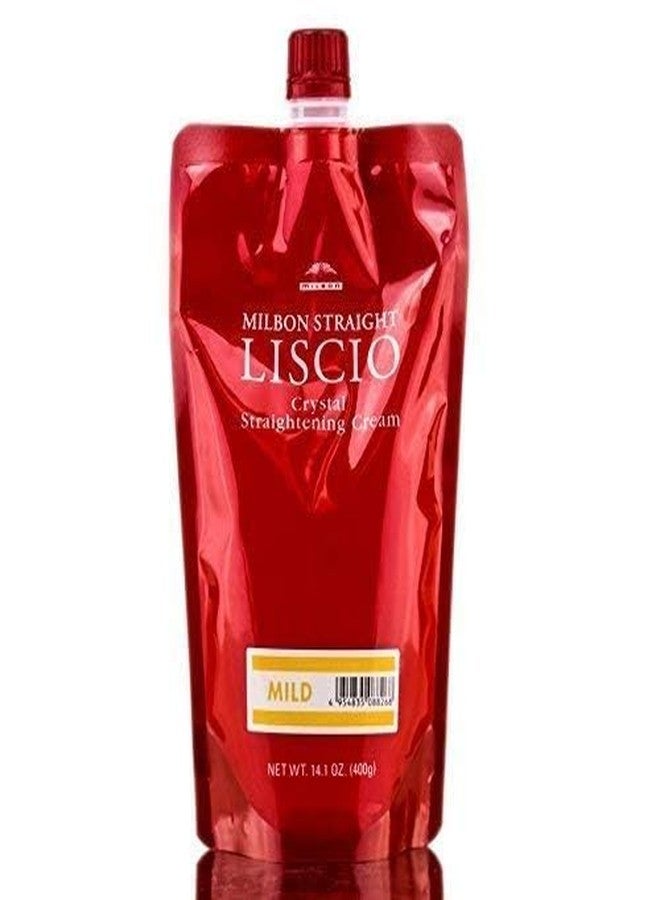 Milbon LISCIO Crystal Mild Straightening Cream & Neutralizer, 14.1OZ each, Made in Japan - Image 2