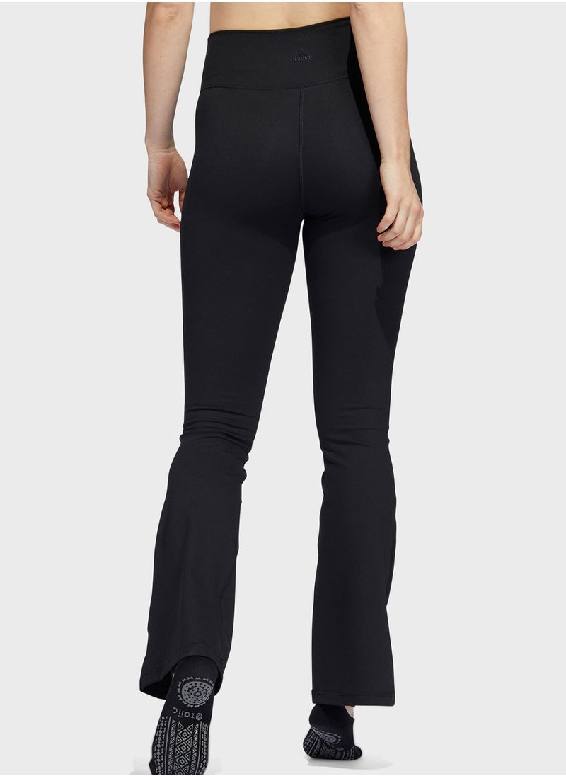 Adidas - Yoga Studio Flared Leggings - Image 1