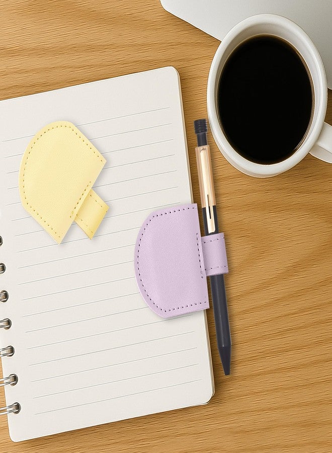 SESENSE Magnetic Pen Loop Holder Set - 3 Pcs Magnetic Pencil Holder for Notebooks, Journals, Calendars - Image 2