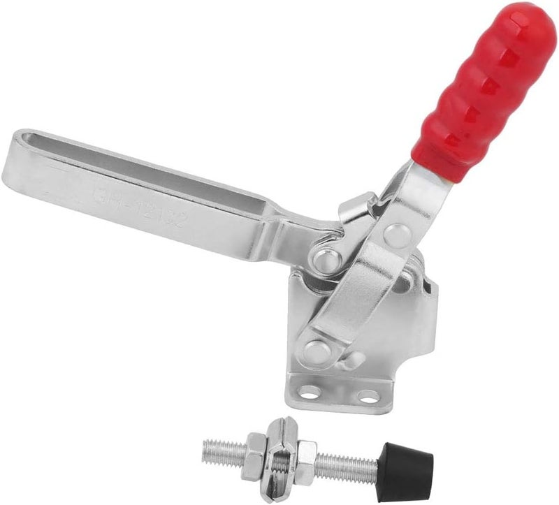 High Capacity 227KG 500lbs Quick Release Vertical Toggle Clamp for Metalworking with and Holding Power - Ideal for Versatile Industrial and Agricultural Applications - Image 3