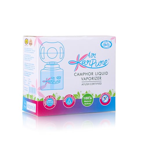 Cycle Pure Karpure Camphor Mosquito Repellent Liquid Vaporizer with Refill - Pack of 2, 45 ML each | Mosquito Liquid Vaporiser | Ayush Certified | Baby & Skin Safe, PetFriendly - Image 5