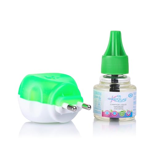 Cycle Pure Karpure Camphor Mosquito Repellent Liquid Vaporizer with Refill - Pack of 2, 45 ML each | Mosquito Liquid Vaporiser | Ayush Certified | Baby & Skin Safe, PetFriendly - Image 2